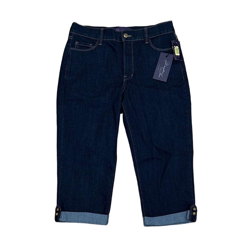 NWT Not Your Daughters Jeans Capris Size 10P